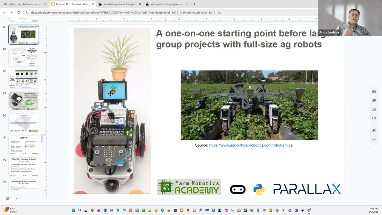 Robotics 101 Training for Ag Teachers and Ag Tech Coaches - Class 6