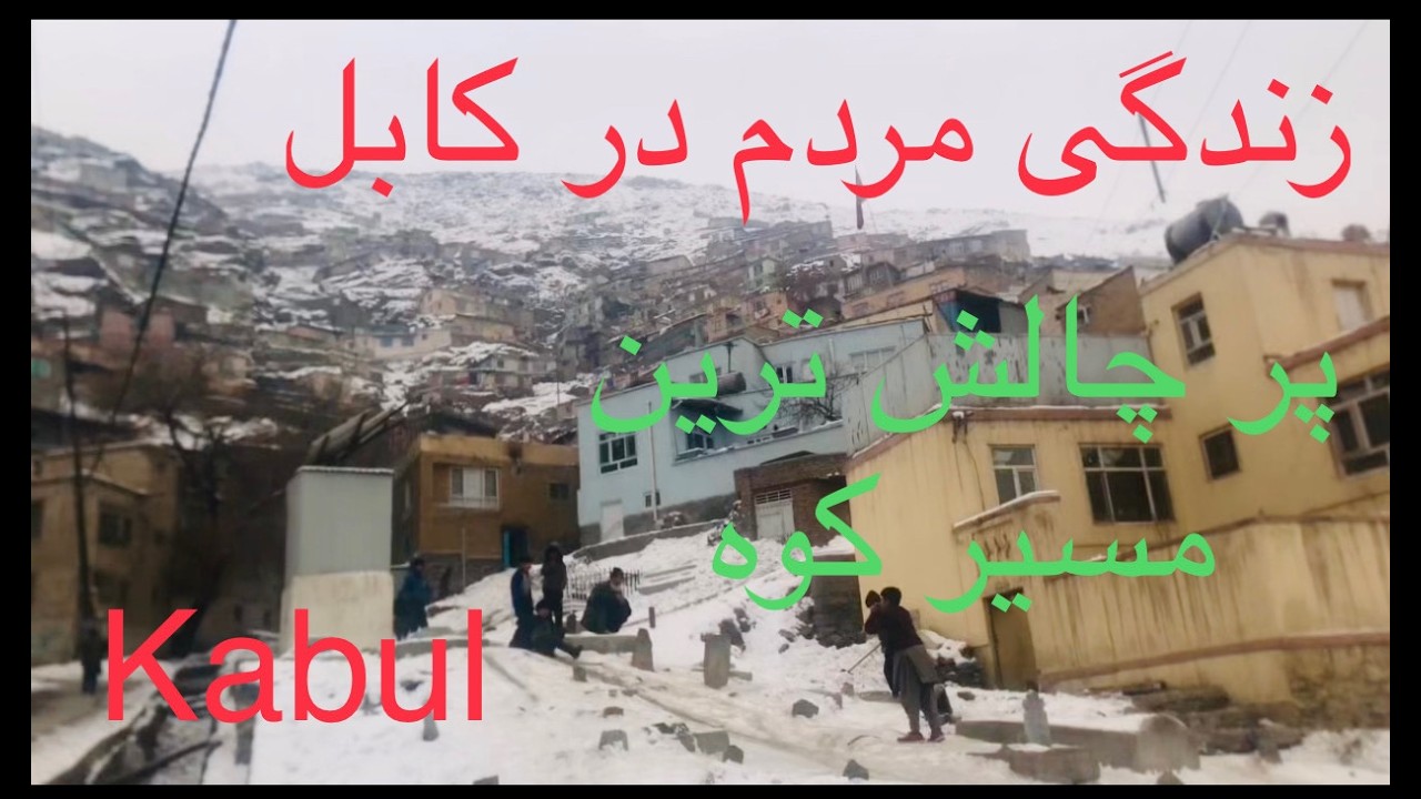 بزرکترین چالش ناحیه اول کابل در فصل زمستان #afghanistan #shorts #youtubeshorts #trending #کابل #snow