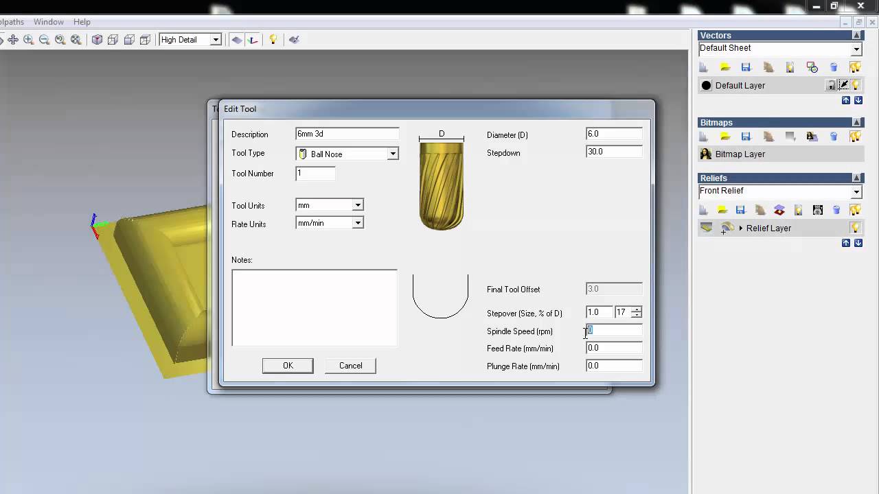 Artcam 2008 3D işleme