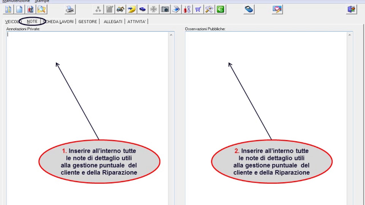 Manuale d'Istruzione e uso di Wincar   Sezione 1 Creazione Preventivo Intervento NON Programmato