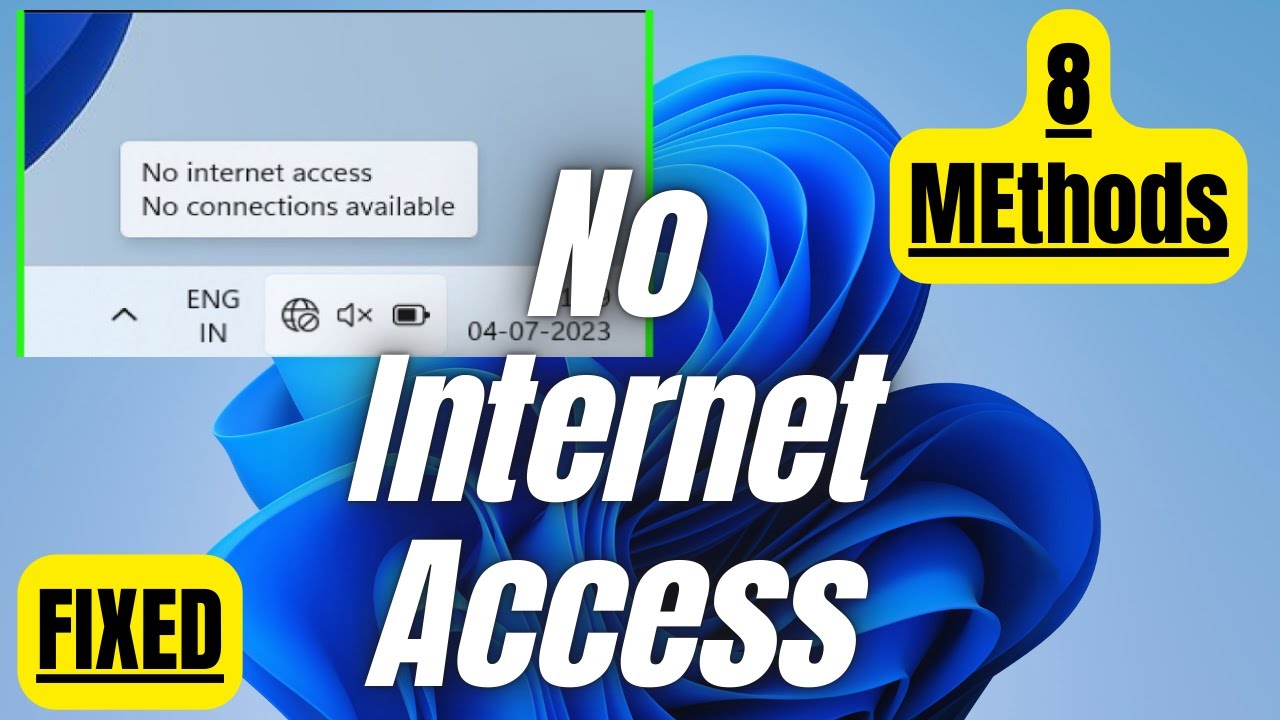 How to Fix No Internet Access on Windows 11 | Step-by-Step Guide