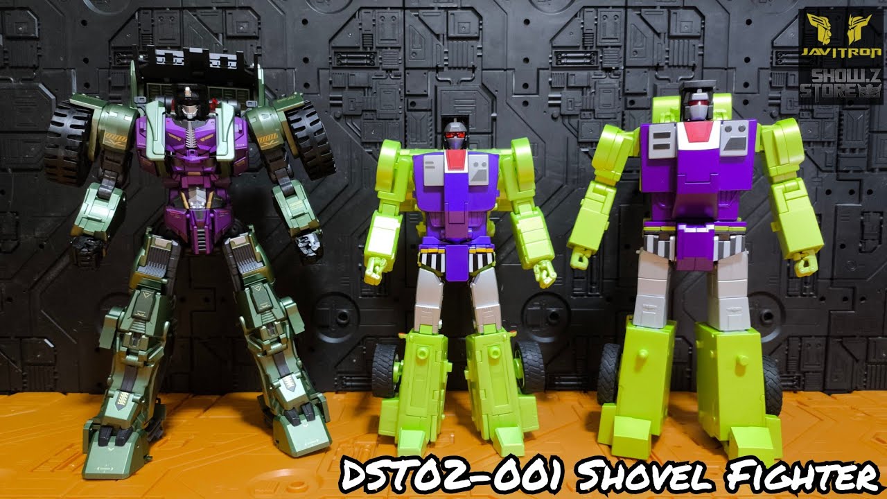 Review Transformers DreamStar Toys DST02-001 Devastator Masterpiece Scrapper Javitron @Show.Z Store