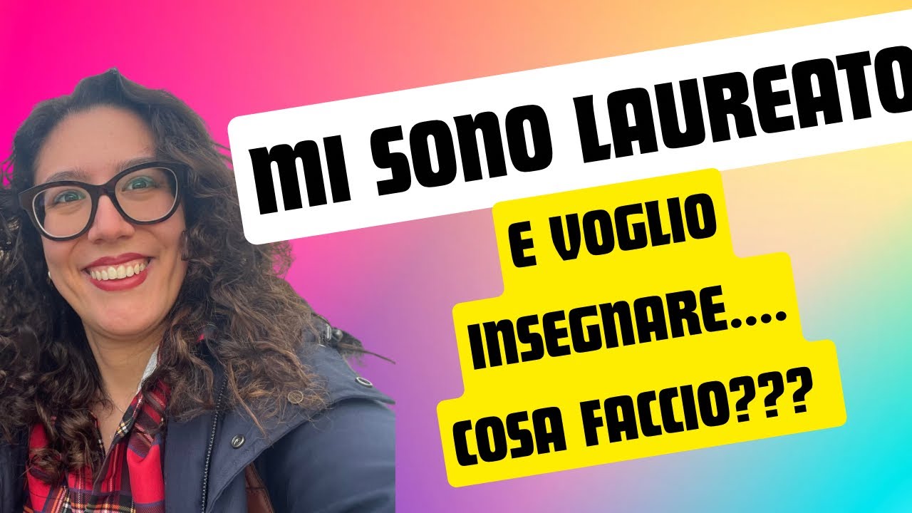 SCIENZE DELLA FORMAZIONE PRIMARIA! Cosa fare per iniziare a lavorare?