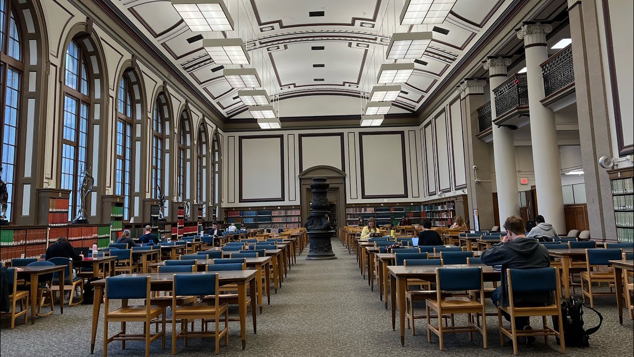 University of Missouri , Columbia 📍Tour around Ellis Library 📚🎬