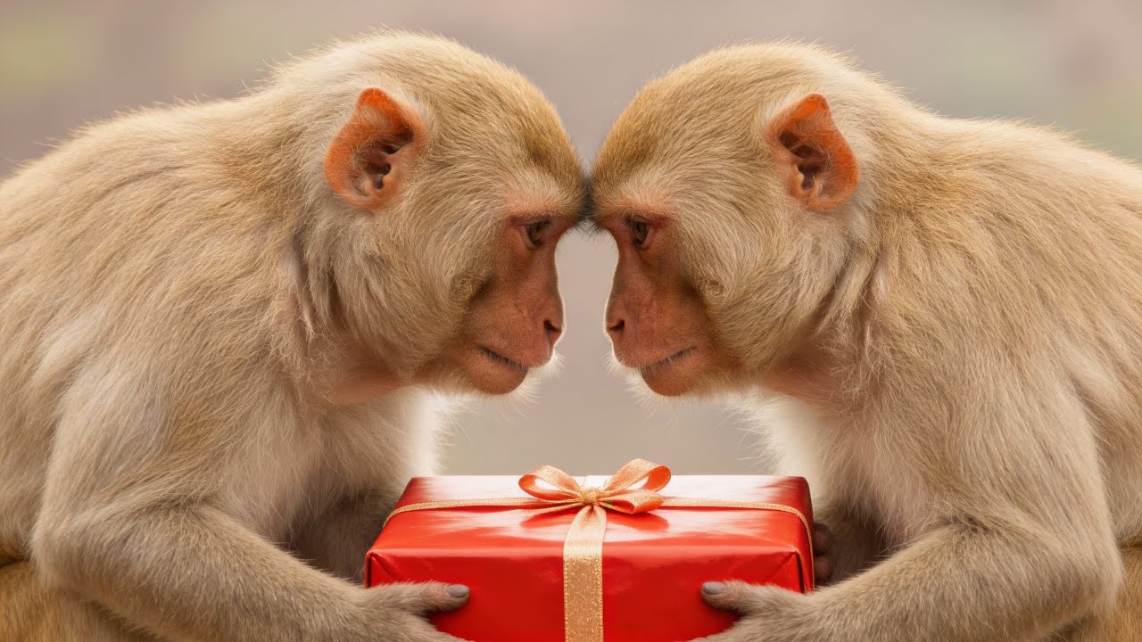 Les animaux qui s'offrent des cadeaux