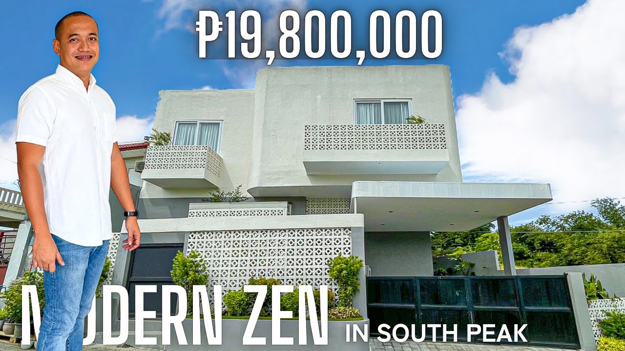 House Tour 256 | Modern Zen HOME for sale in South Peak, San Pedro Laguna