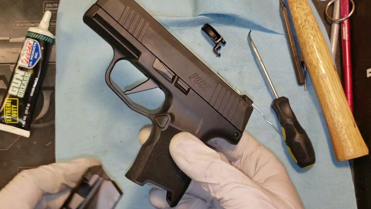 SIG P365 Grayguns Flat Trigger Installation