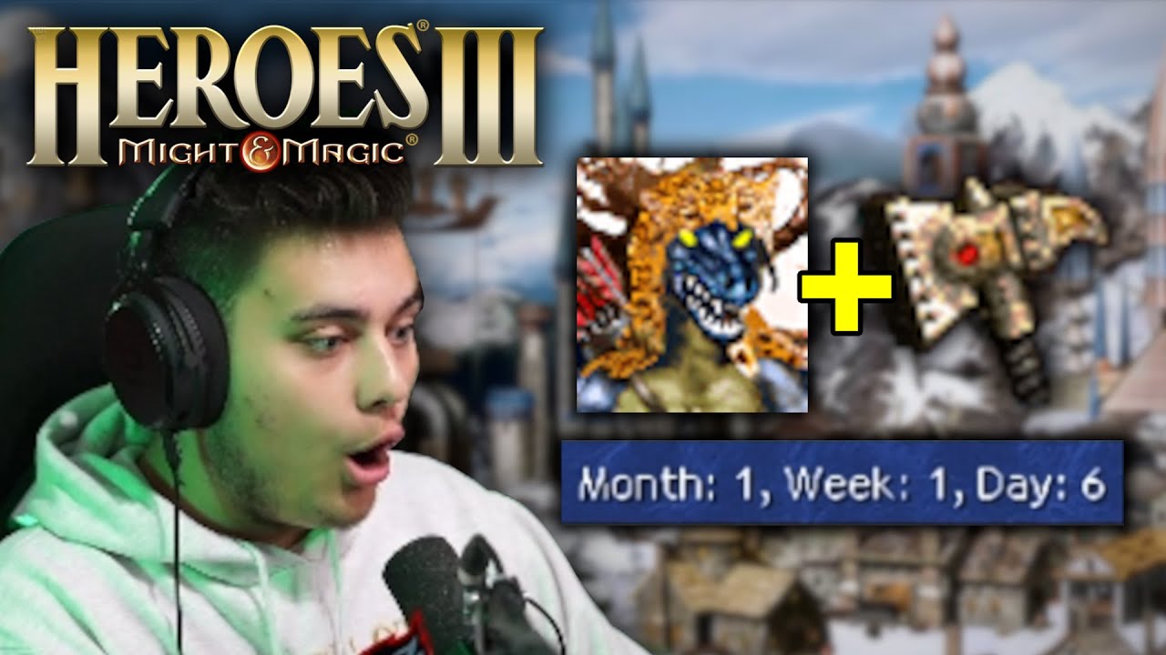 ZŁOŻYŁEM SET OGRA w 6. DNIU, czyli HEROES 3: Rankedy