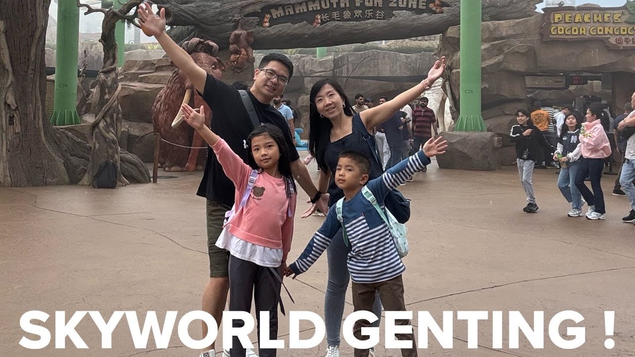 Serunya Genting Skyworld Themepark ! #swandifamily