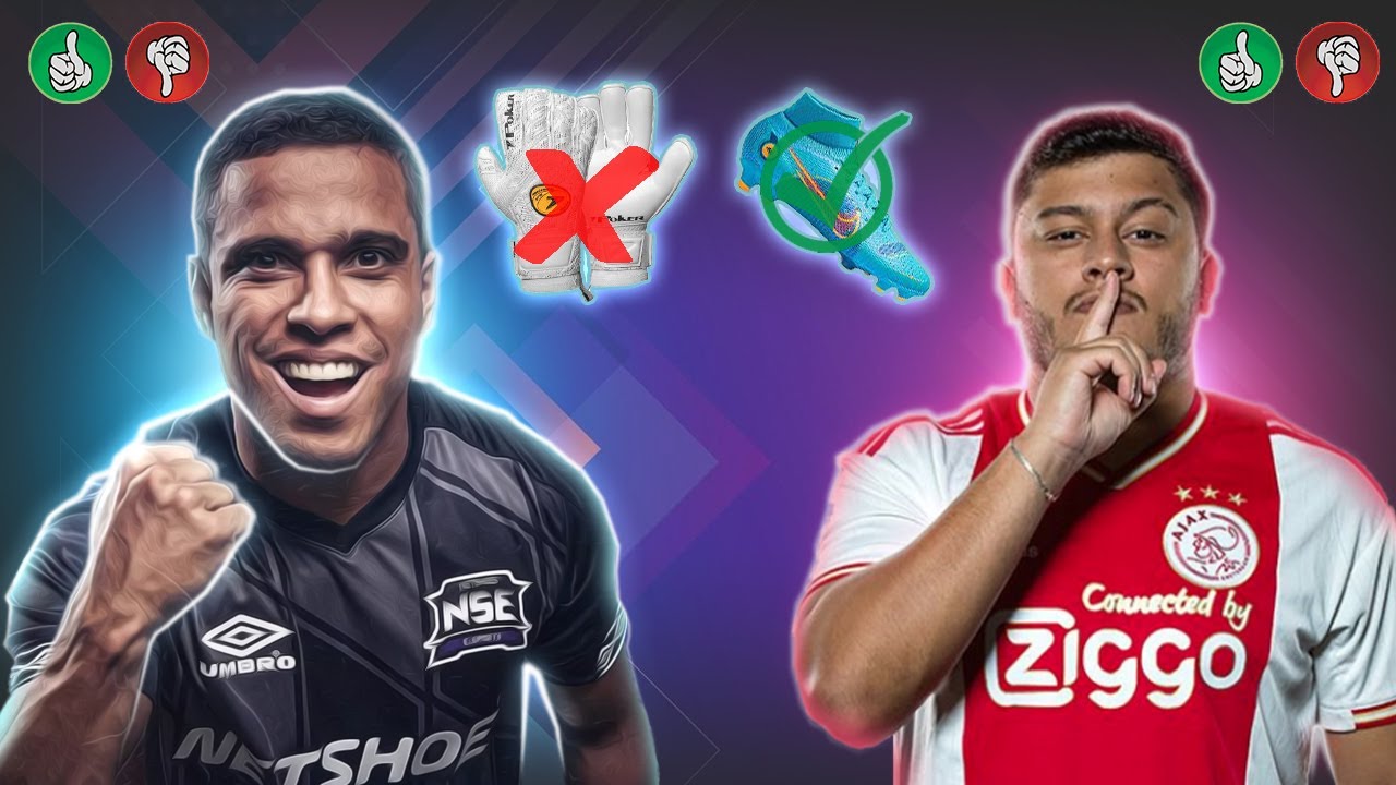 DESAFIO FIFAe || CHUTEIRA x LUVA DE GOLEIRO!! | COM PEDRO RESENDE PR&Oacute; DO AJAX FC!
