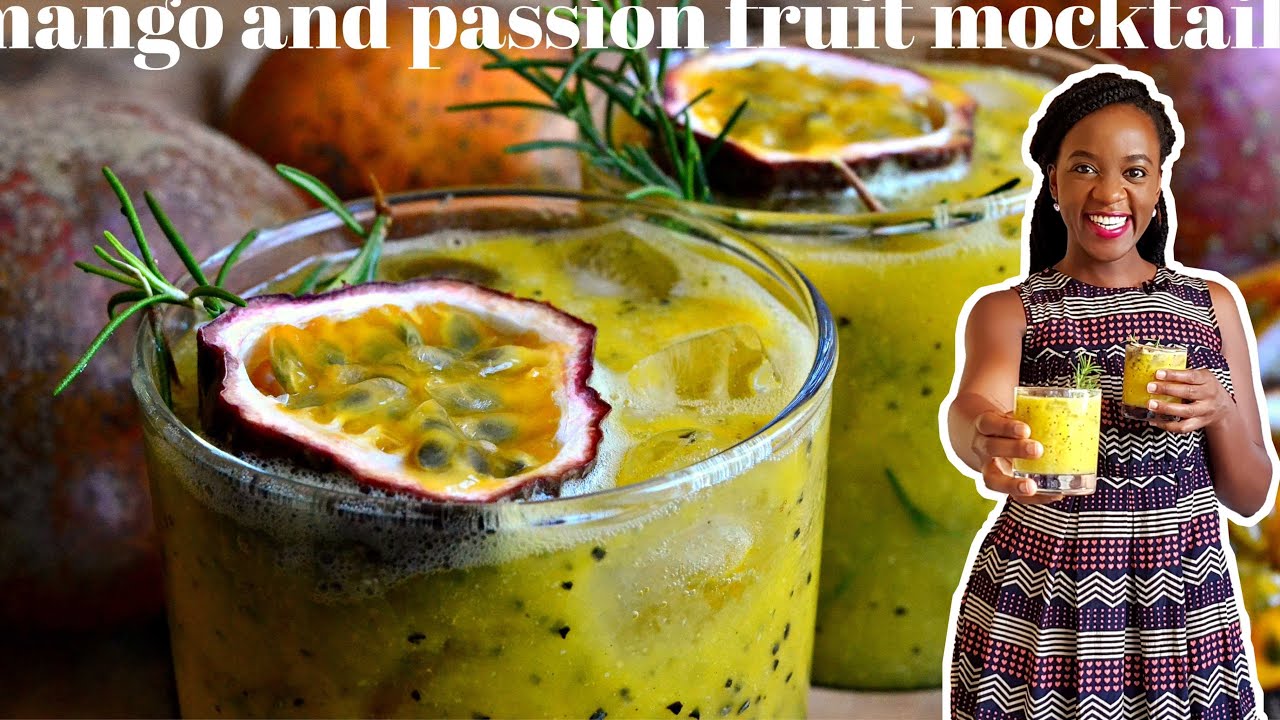 MANGO PASSION FRUIT MOCKTAIL | KALUHI'S KITCHEN