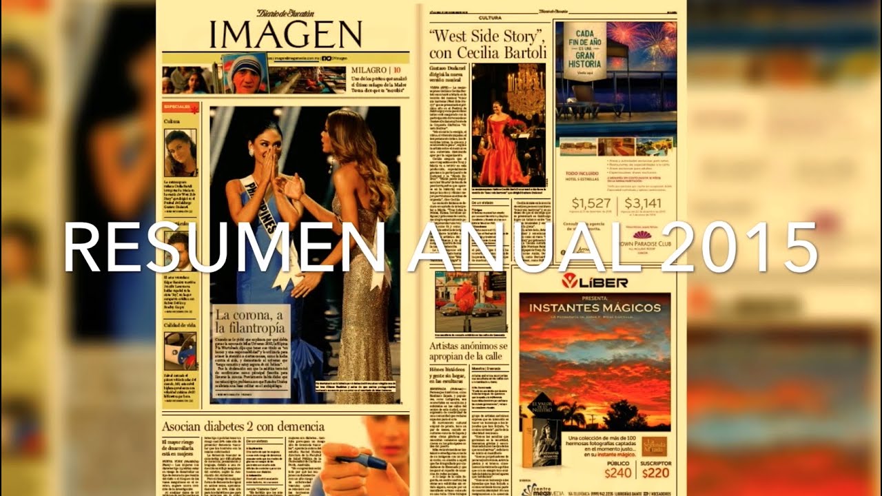 Resumen Anual 2015: Espectáculos en Yucatán