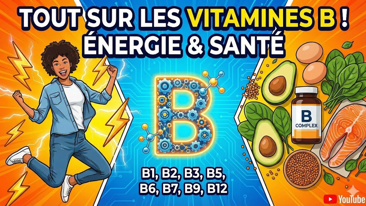 FATIGUÉ(E) ? Le Guide Ultime des VITAMINES B pour retrouver votre ÉNERGIE !           @LoulouDitTout