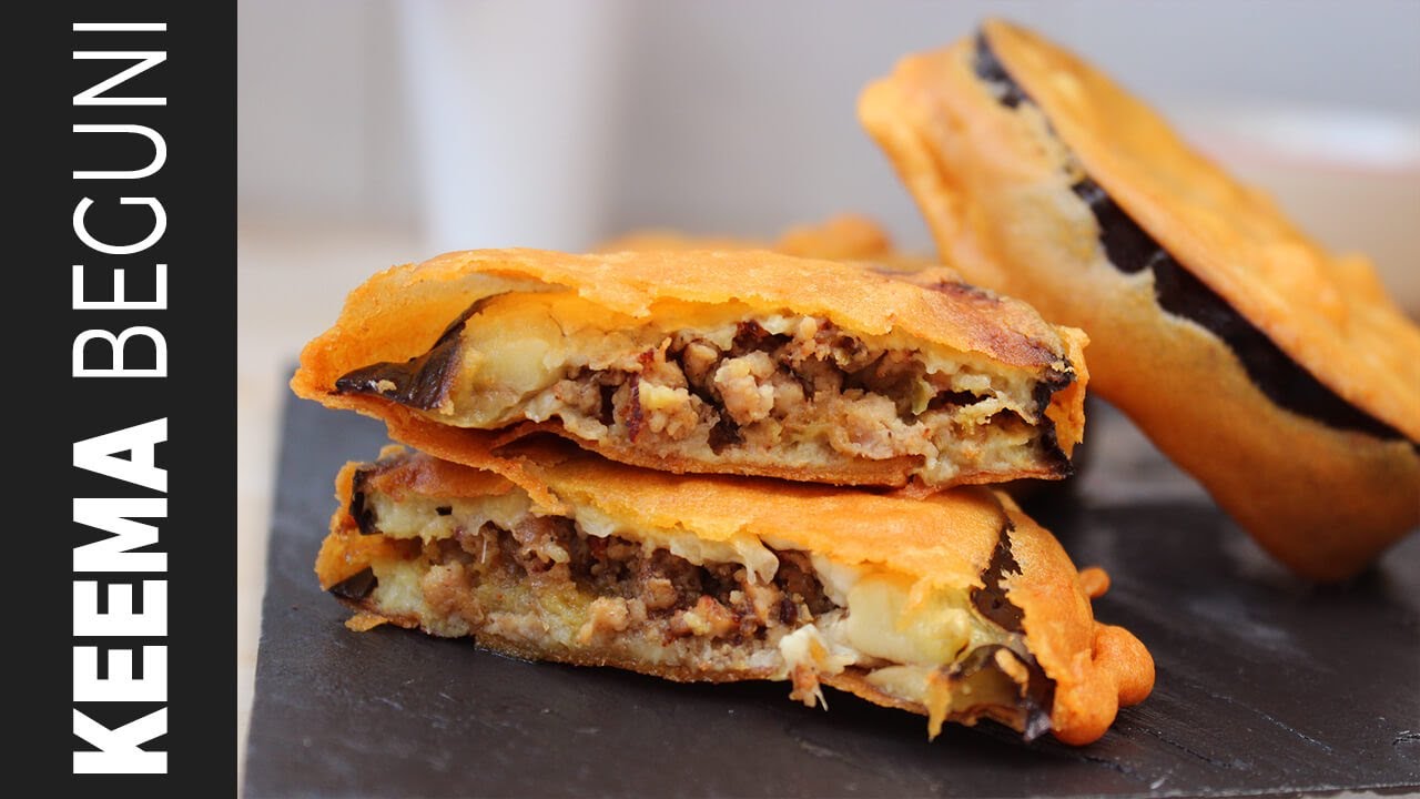 কিমা বেগুনী | মচমচে বেগুনী | Keema Beguni |Beguni Recipe Bangla |Batter Fried Eggplant