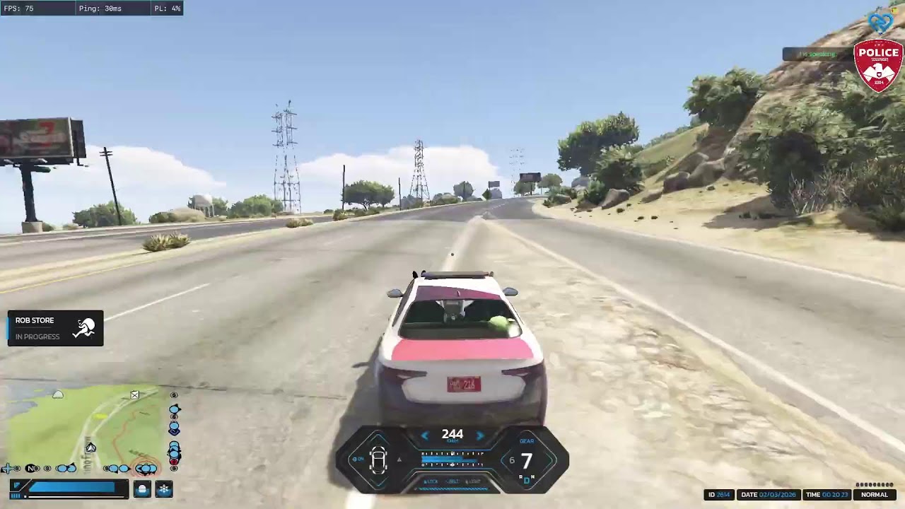 🔴 [LIVE]  ไล่เคสอุ้มเอ๋อ #bunnyfiend #policeluvtown  #jbinech #ไฮไลท์ #luvtown #gtav #fivem