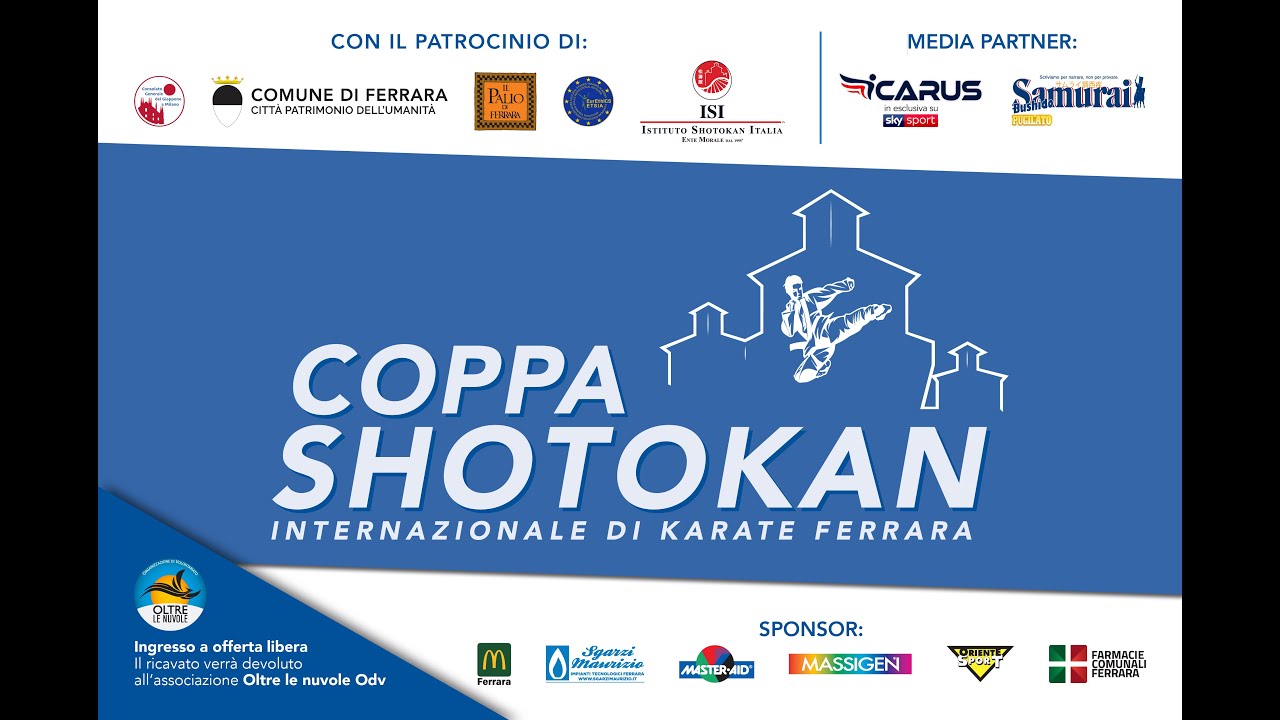 Coppa Shotokan Internazionale di karate Ferrara