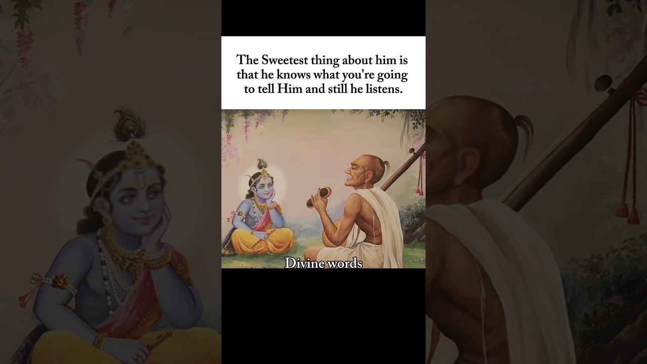 The Divine Secret of Krishna&rsquo;s Love | Jai Shree Krishna 🙏🏻#krishna #love #radheradhe #secret #shorts