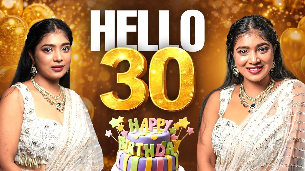 Hello 30 🎉| Pre Birthday Celebration Vlog | Vibe with Paaru