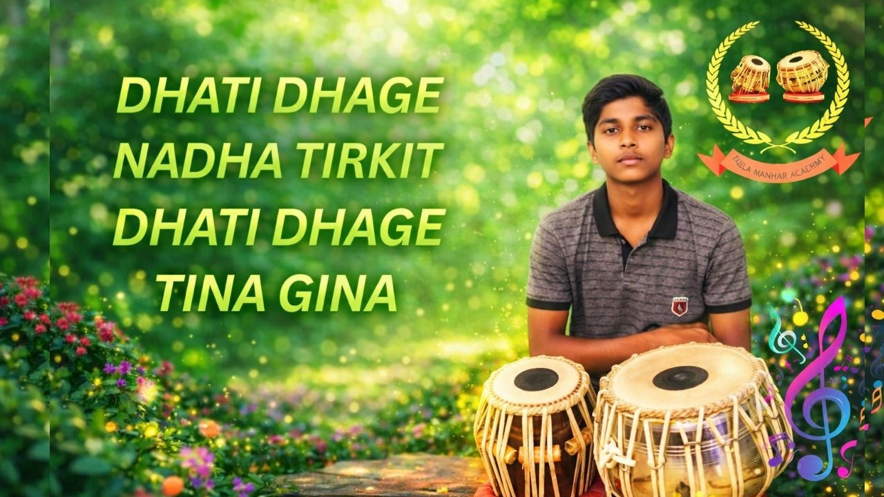 Mastering Teen Taal (16 Beats): Dhati Dhage Nadha Tirkit Kayda Explained.