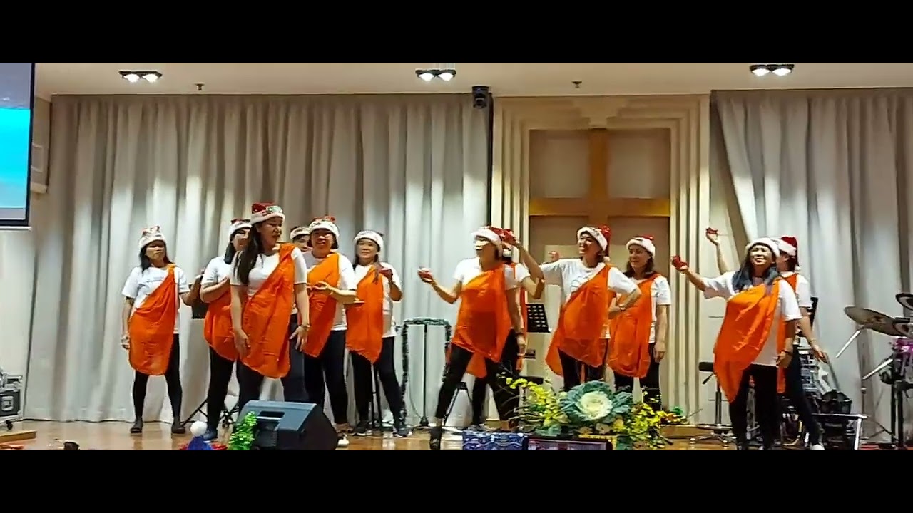 CHRISTMAS CAROLLING CONTEST| RED TEAM 1ST PLACE| LSFGC CHRISTMAS PARTY