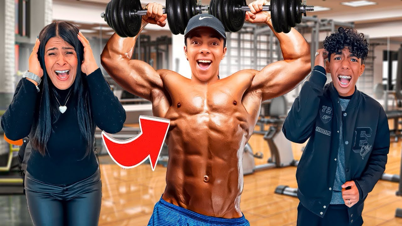 ERA PRA SER SÓ UM DIA DE TREINO NA ACADEMIA COM ESTEVÃO E GABRIEL MAS O PIOR ACONTECEU!
