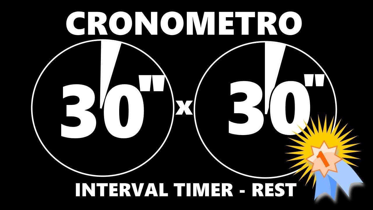 cronometro 30 segundos 30 descanso