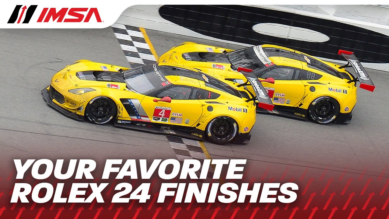 The Best Rolex 24 at Daytona Finishes of All Time! | IMSA
