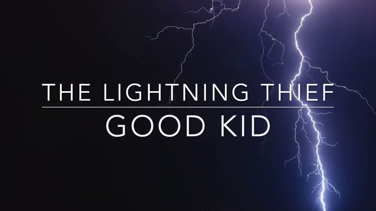 The Lightning Thief- Good Kid KARAOKE/INSTRUMENTAL