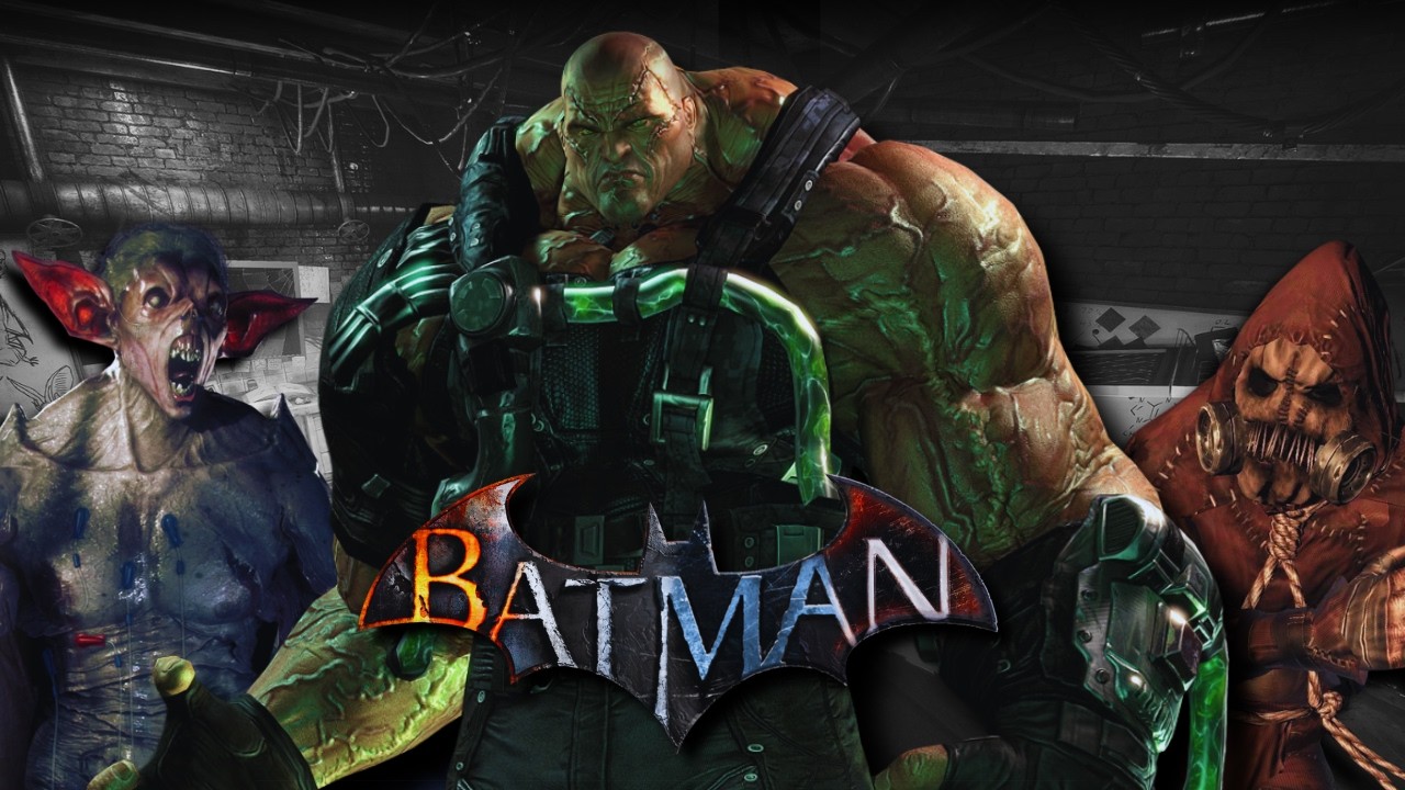 The 10 SCARIEST Sections In The Arkham Games....