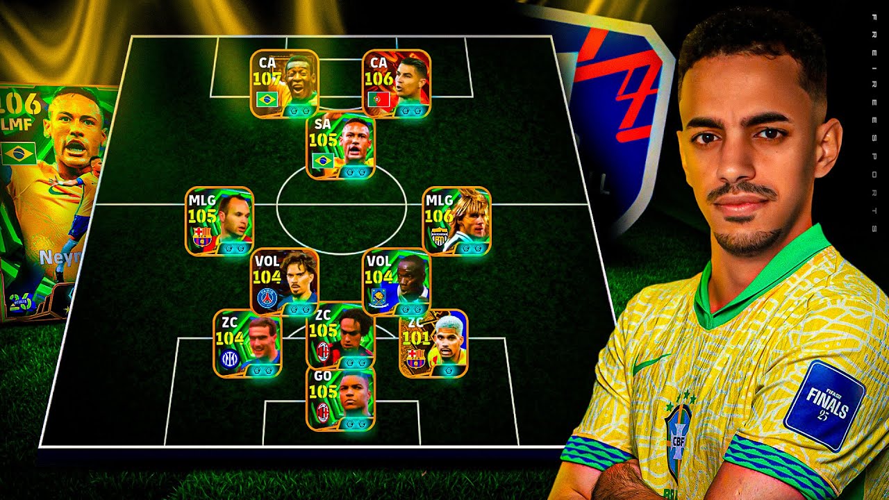 Ajeitando Times + Liga eFootball + X1 |  eFootball 26 Mobile - #100K