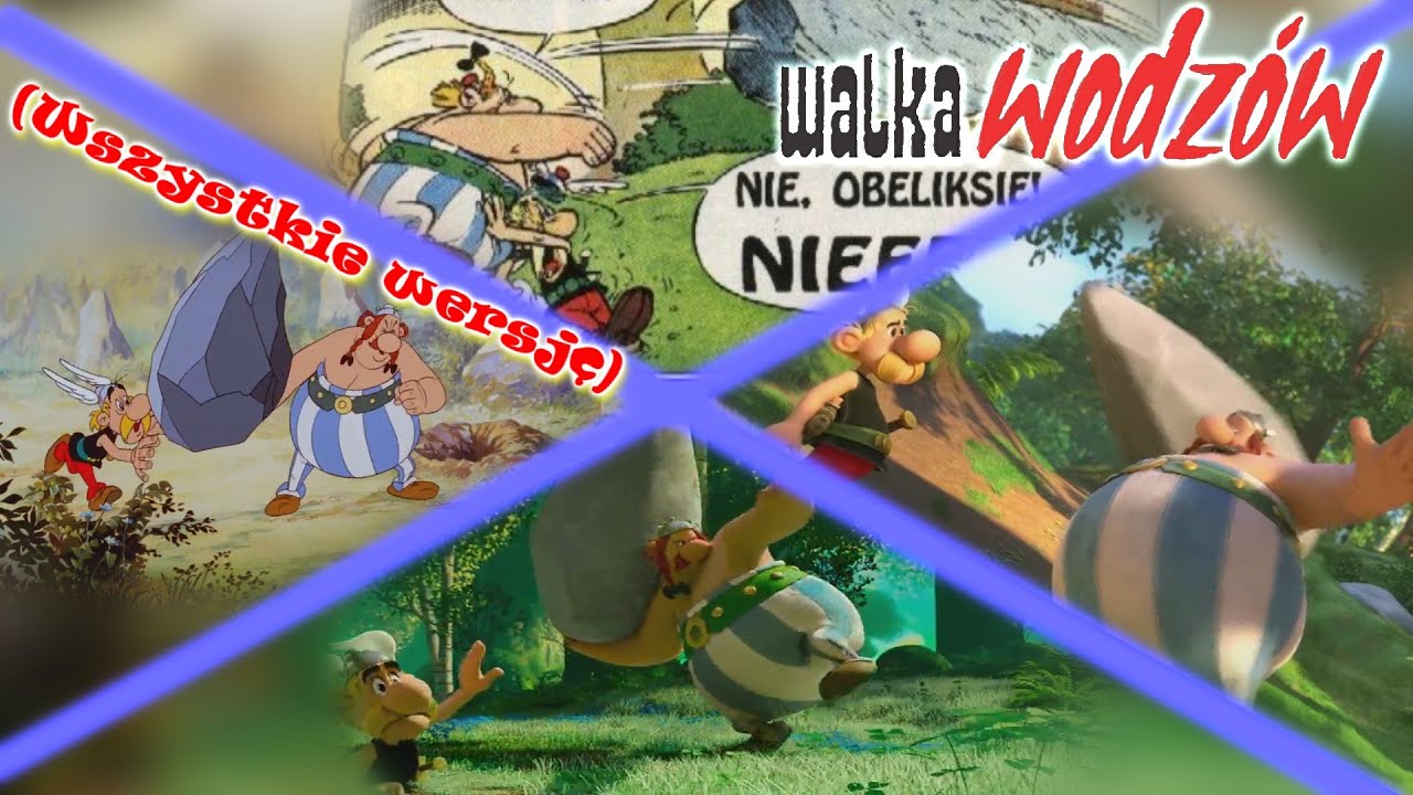 Asteriks i Obeliks: Walka wodzów (Porównanie wersji)