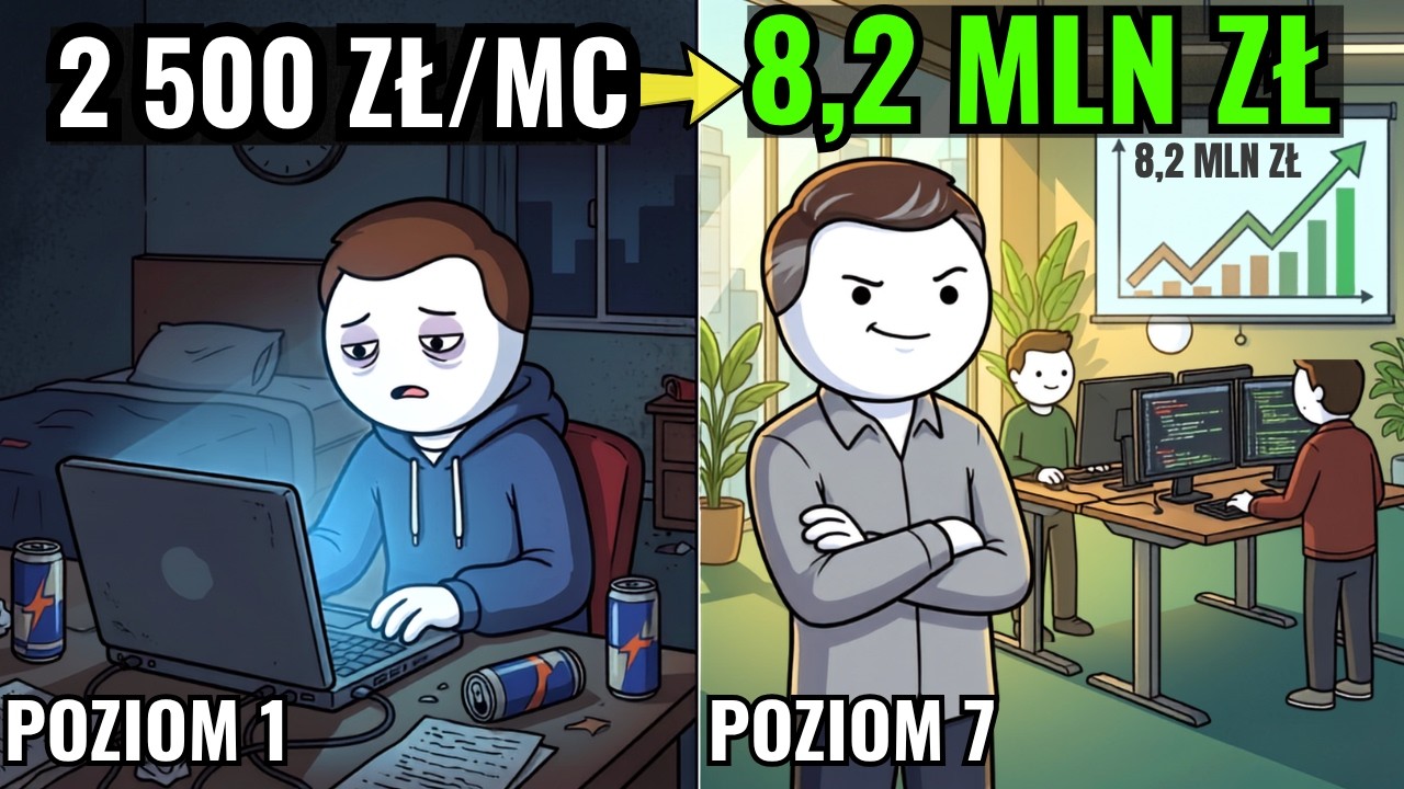 POV: Jak stać się bogatym, pracując jako programista (Od zera do szczytu)