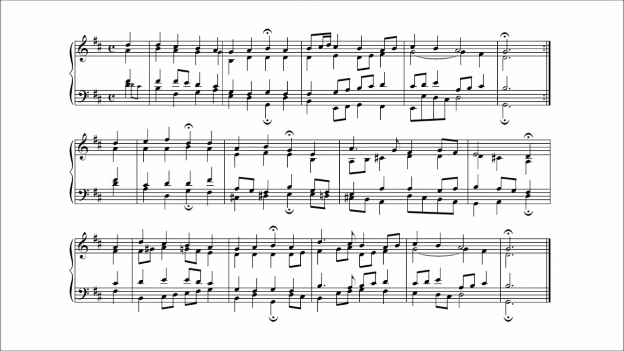 Bach 371 Chorales, No.14 O Herre Gott, dein göttlich Wort