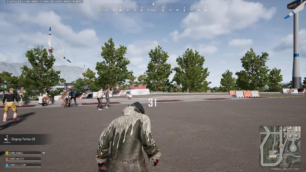 Sweaty trio vs. Quads