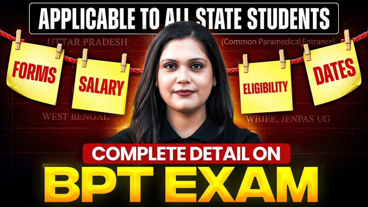 BPT Complete Course Details | Fees, Eligibility & Salary | NEET Student Must Watch