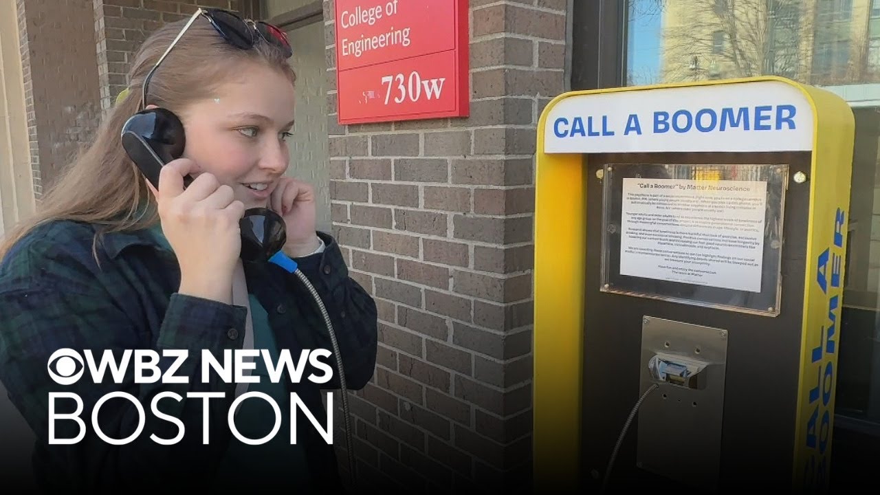 Payphone at Boston University connects “Boomers and Zoomers”