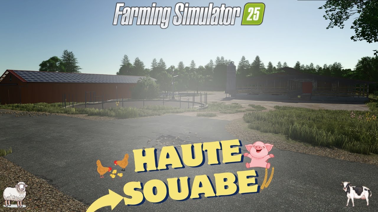 3 FERMES sur cette NOUVELLE CARTE !!! Et pleins d'animaux ! - Farming simulator 25