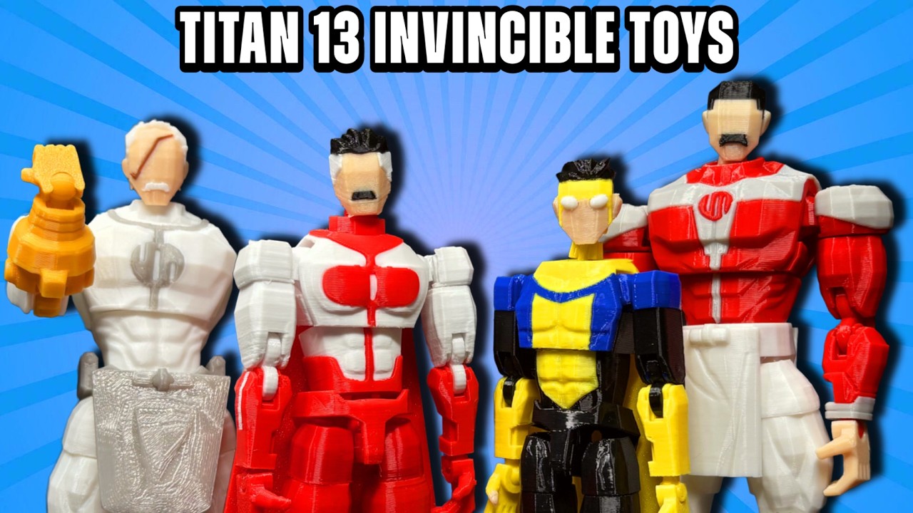 Why YOU should buy Titan 13 Toys Invincible Figures! (T13 Review!)
