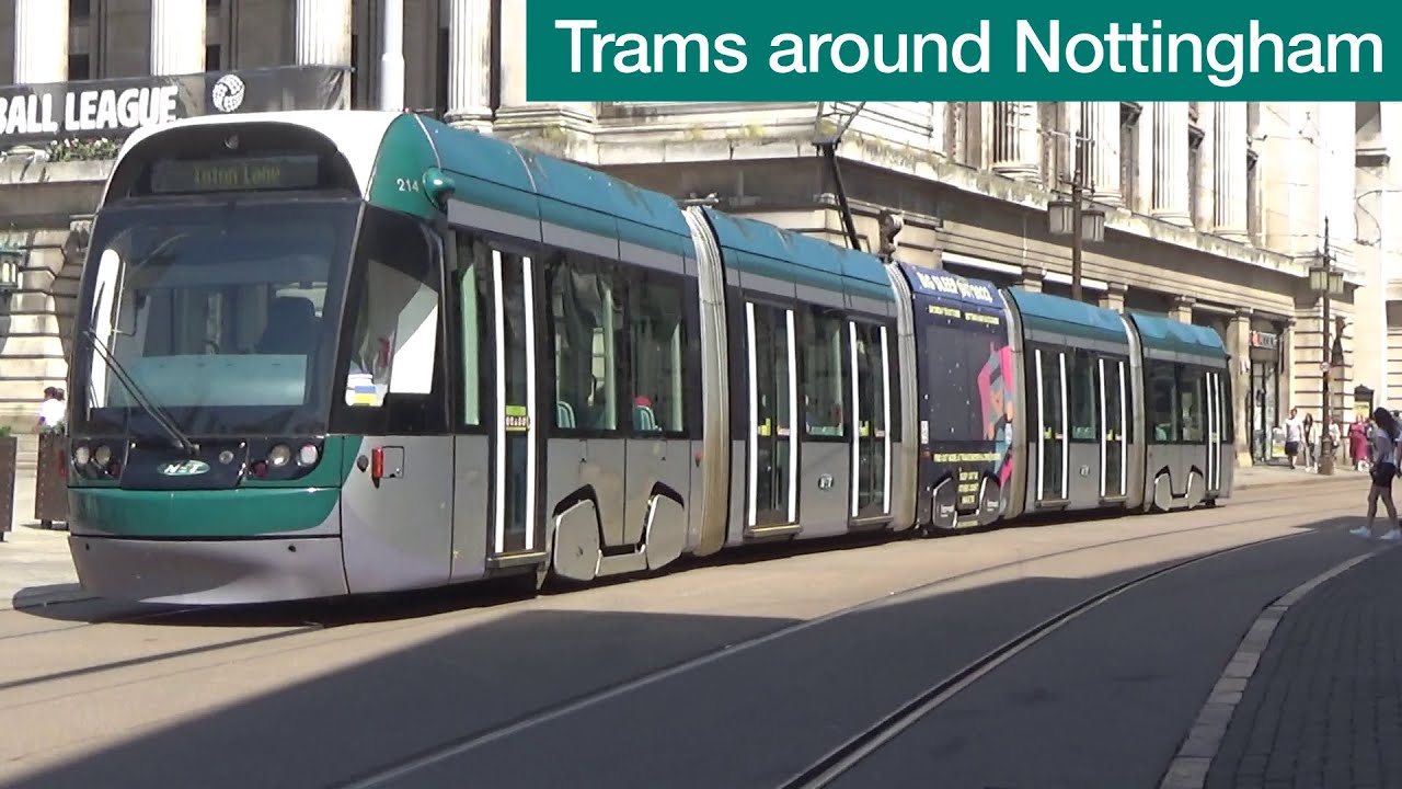 NET Trams Around Nottingham (and a few buses)