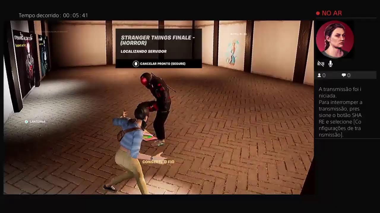 Transmissão ao vivo jogo de terror#isabela_ochako