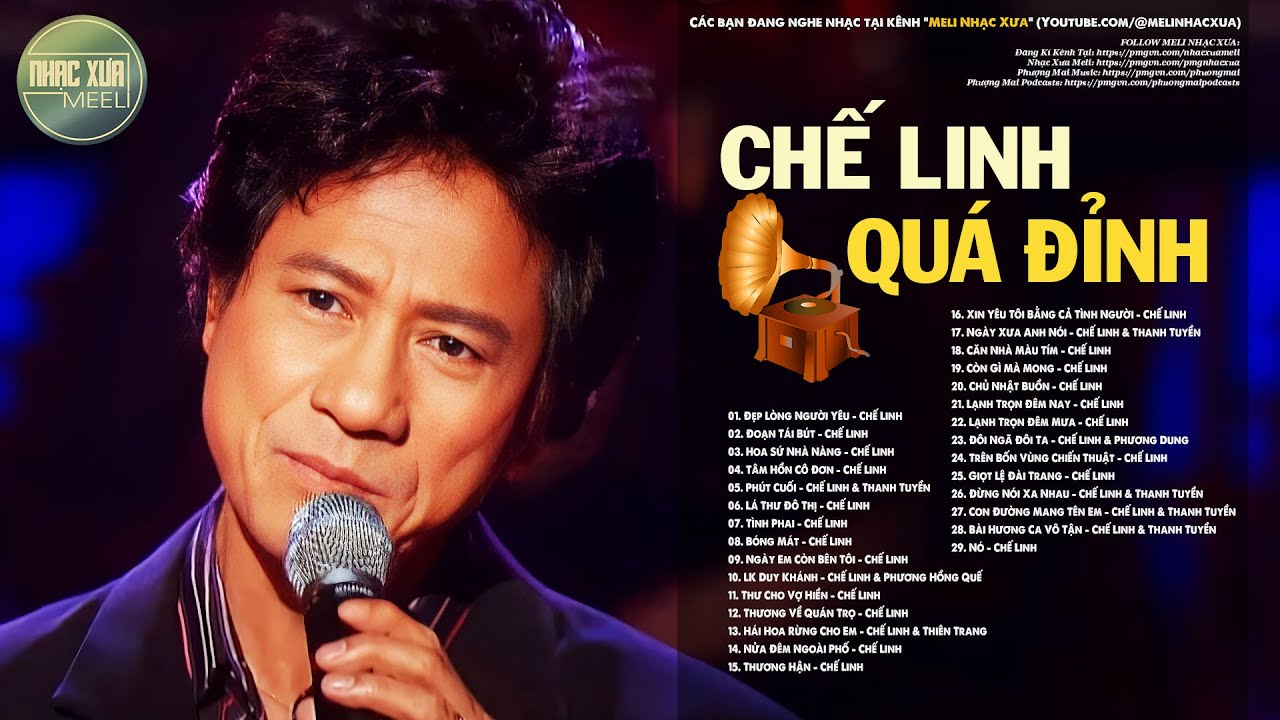 CHẾ LINH HẢI NGOẠI HAY NHẤT - NHẠC TUYỂN CHỌN BẤT HỦ