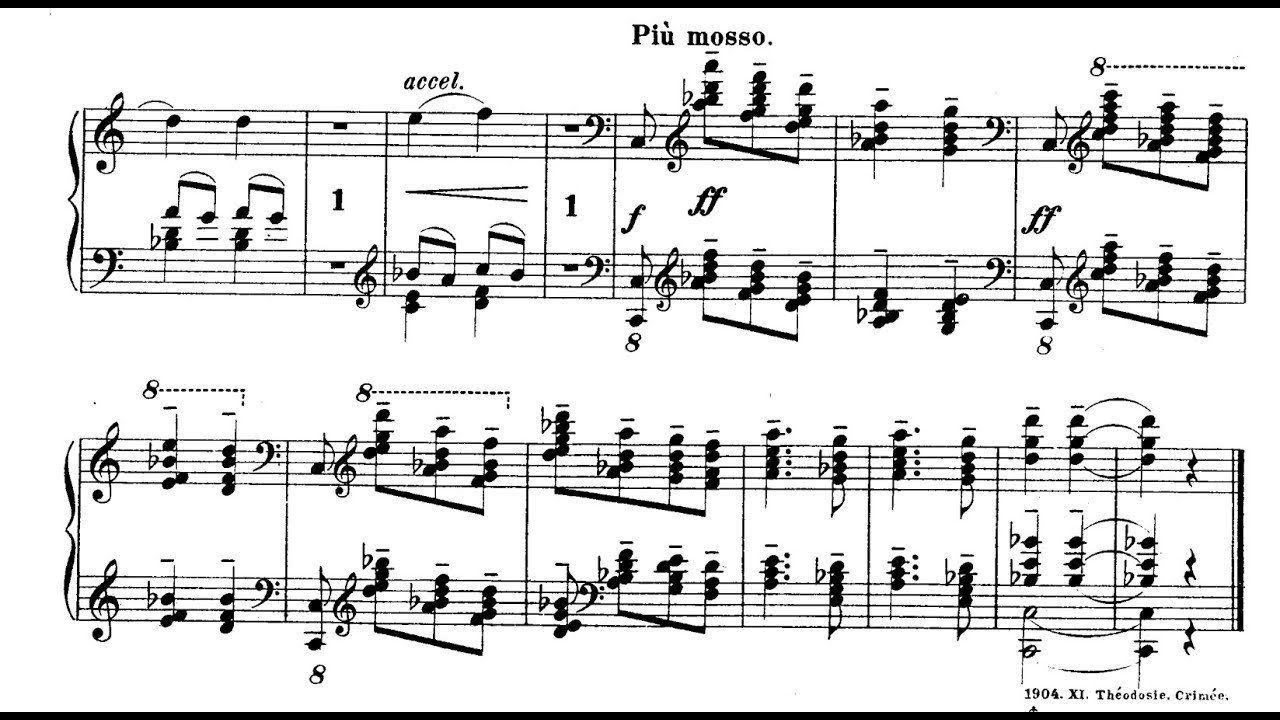 Vladimir Rebikov - Les feux du soir