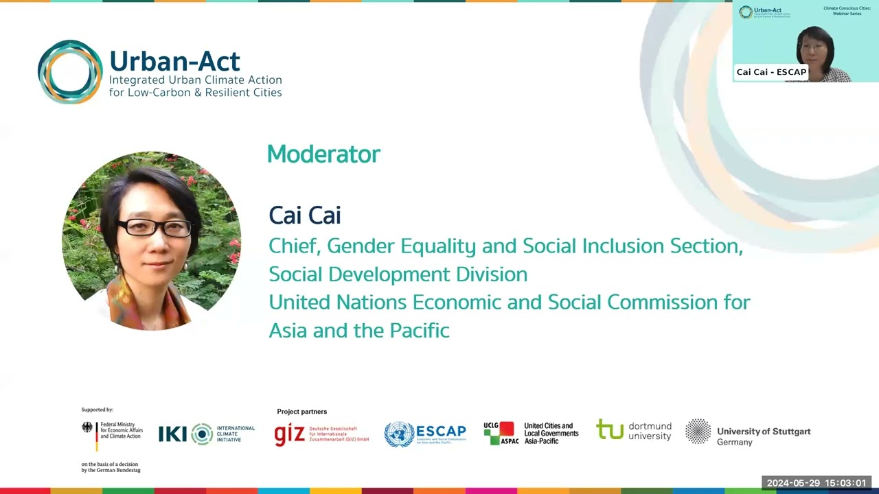 Centering Gender Equality, Disability and Social Inclusion Integration in Urban Climate Policies