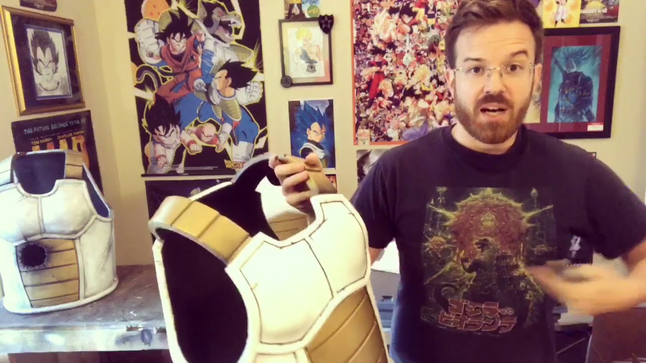 Making Cell Games Saiyan Armor part 1