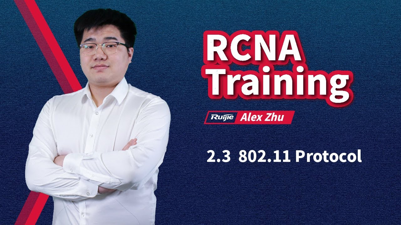 RCNA WLAN | Ruijie Training | 2.3  802.11 Protocol