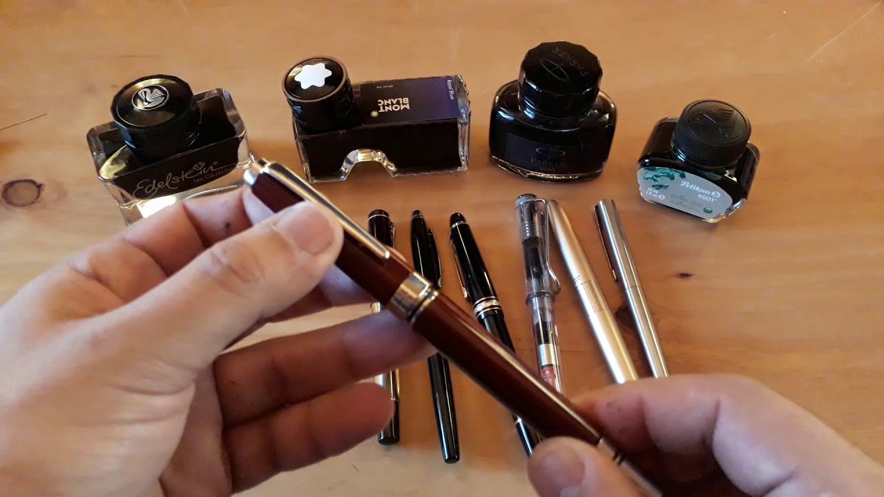 Sistemas de carga de tinta para plumas o estilográfica por Cristian Urbina
