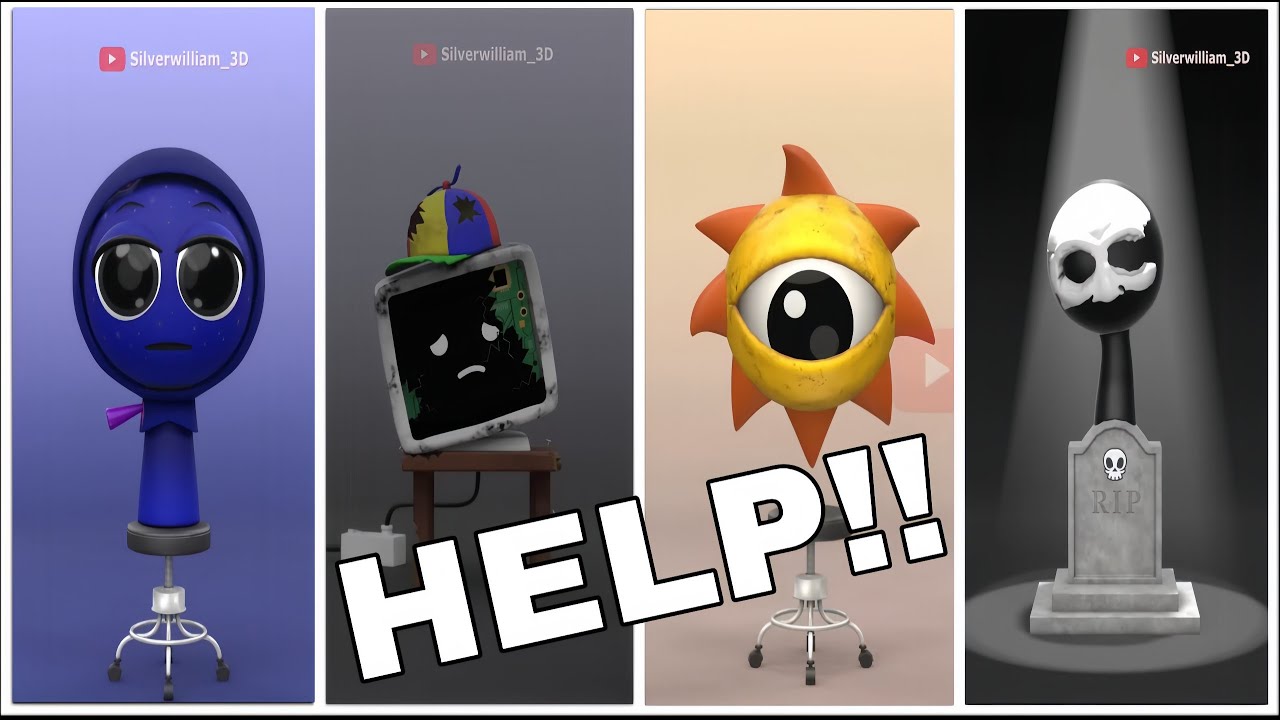 SPRUNKI inredilbox HELP! | Tiles Hop EDM Rush! PART 1