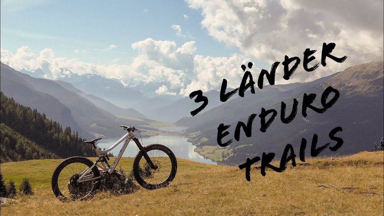 3 Länder Enduro Trails am Reschenpass 2018 | Mountain Biking in 4k