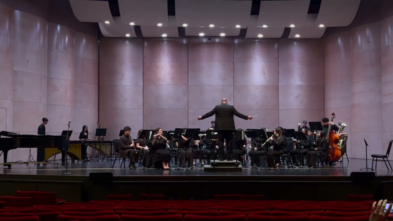 MTHS Symphonic Band; El Camino Real by Alfred Reed at Delta College Band and Orchestra Festival