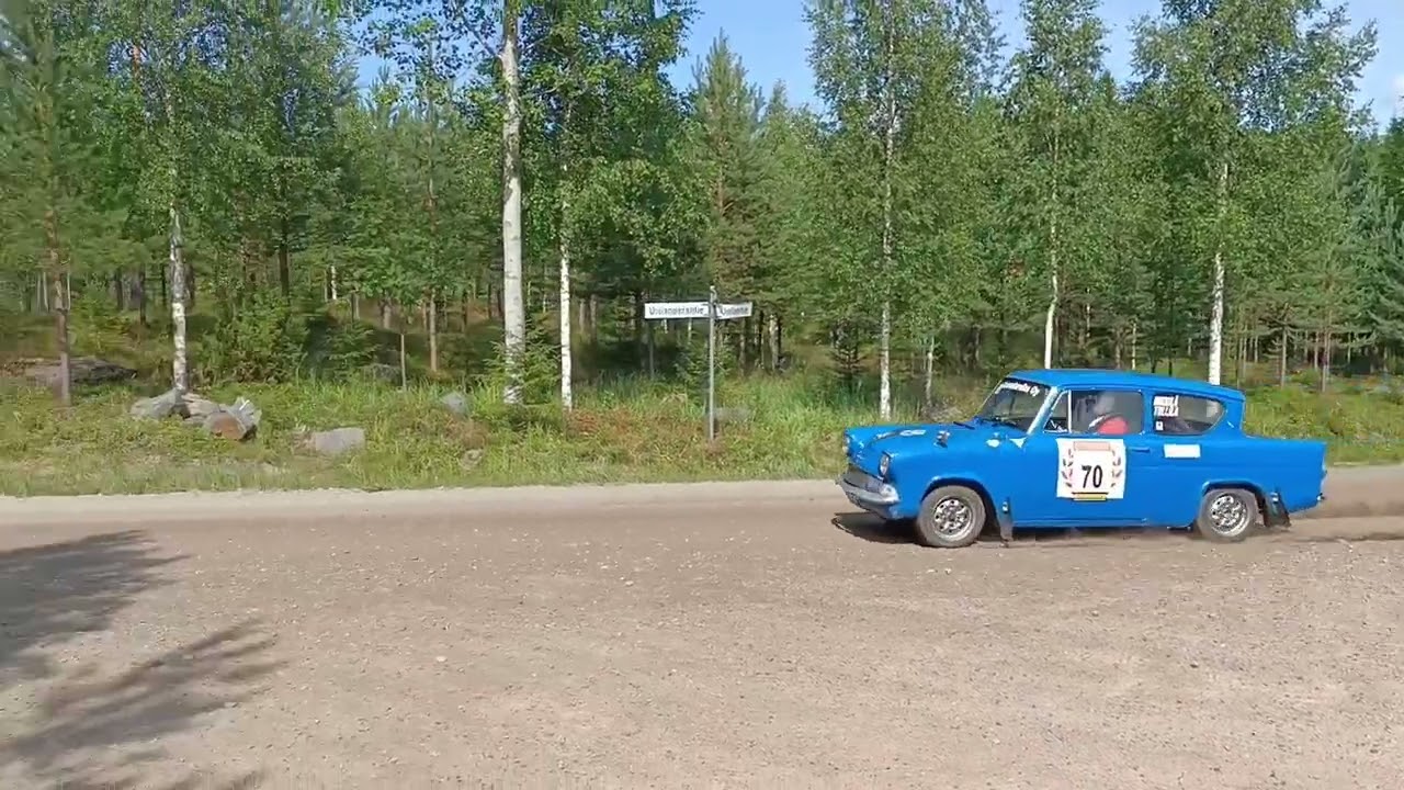 OP Petäjävesi Ralli 2023 EK1 Urria